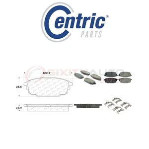 Centric Posi Quiet Ceramic Brake Pads w Shims for 2002-2003 Mazda Protege5 nl - Picture 1 of 5