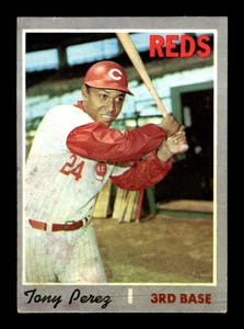 1970 Topps # 380 Tony Perez Card Cincinnati Reds - Picture 1 of 2