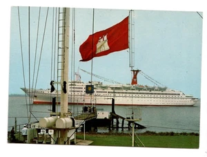 5894 -Hamburg Schulauer Fährhuas * Schiffsbegrüßungsanlage - Bild 1 von 2