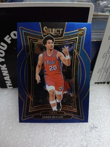 2024-25 Panini Select - Concourse Jared McCain #82 Blue (RC) - Picture 1 of 2