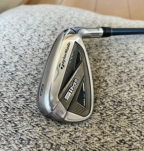 Taylormade SIM2 MAX Rare 8 iron single 32.5 Carbon Tensei Blue Stiff - Picture 1 of 10