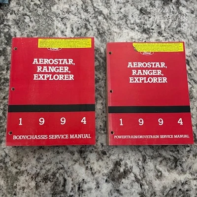Ford Aerostar Ranger Explorer 1994 manuales de servicio carrocería chasis tren motriz Foto 1 de 4