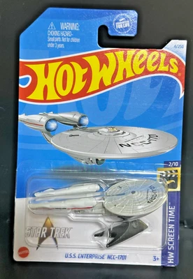 Hot Wheels HW 2025 tiempo de pantalla Star Trek EE. UU. ENTERPRISE NCC-1701 ¡EXCELENTE ESTADO! Foto 1 de 3