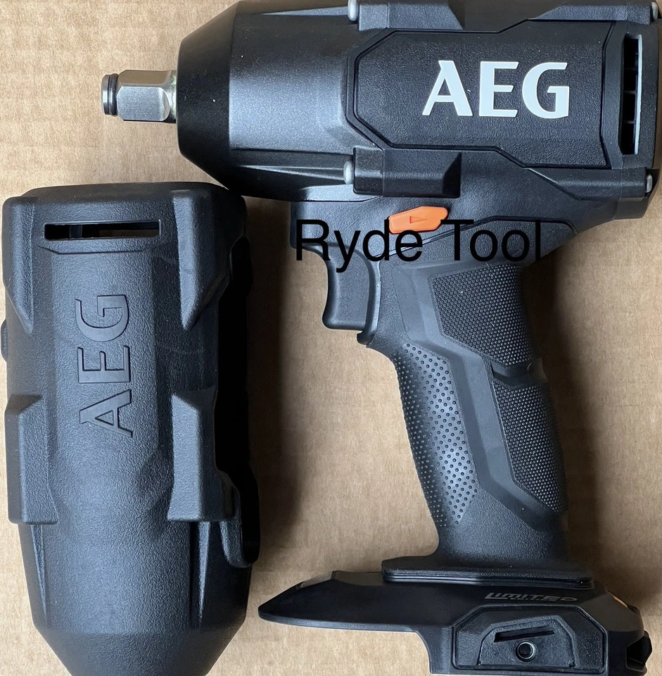 Genuine Black Edition AEG 18V 1/2 Mid Torque Fusion Impact Wrench, A18FIWMTF120. - image 1 of 2