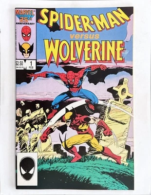 Spider-Man versus Wolverine #1 * FN-VF 7.0 * Free Shipping On 2 items! - Image 1 of 4
