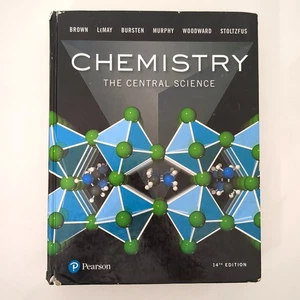 Chemistry The Central Science 14th Edition 2018 General Chemistry Hardcover Book - Bild 1 von 23