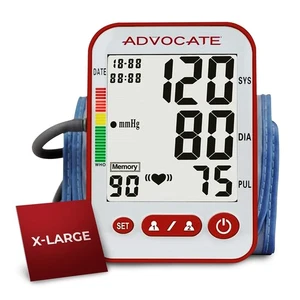 Digital Blood Pressure Monitor Automatic Blood Pressure Monitor W/adjustable - Picture 1 of 3