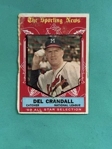 1959 Topps Del Crandall The Sporting News High # #567 Low Grade - Bild 1 von 2
