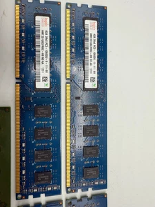 Lot of 5 4GB PC3 10600U RAM MIXED BRANDS - Picture 1 of 7