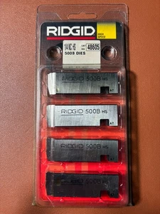 Ridgid 48605 1/4 NC HS High Speed 500B Bolt Dies - Picture 1 of 3