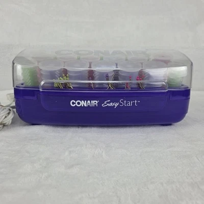 Rizadores de pelo Conair Easy Start Hot Rollers 20 rizadores completos probados funcionando Foto 1 de 4