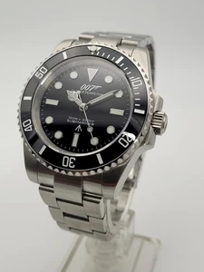 James Bond 007 edición limitada Reloj 'Thunderball' Seiko Mod TMI NH35 Movimiento Automático Negro... - Imagen 1 de 17