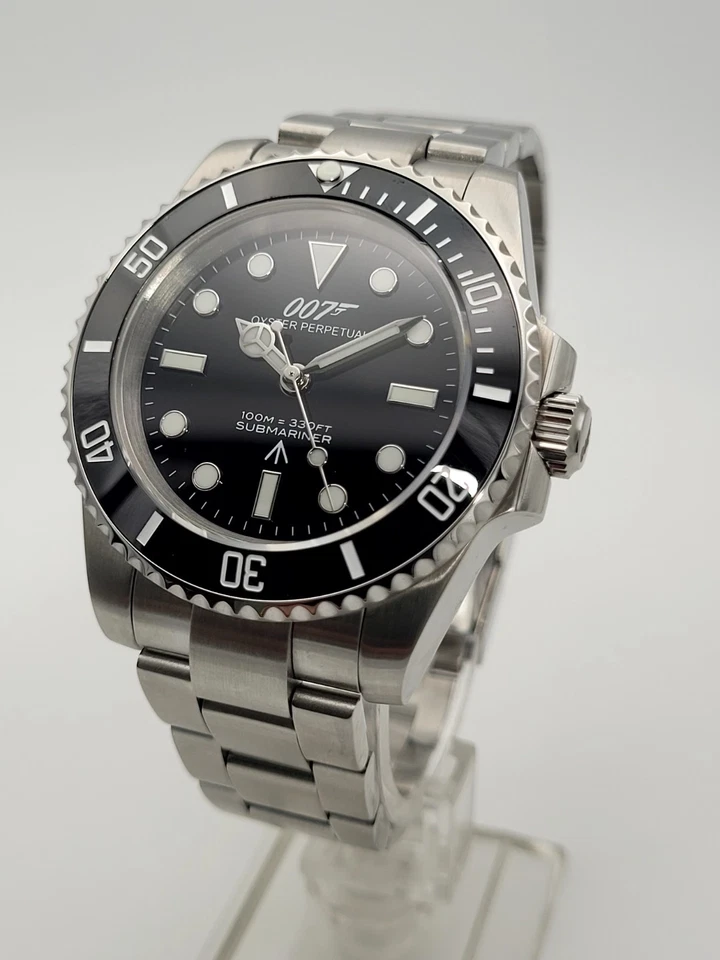 James Bond 007 edición limitada  Reloj 'Thunderball' Seiko Mod TMI NH35 Movimiento Automático Negro... Foto 1 de 1