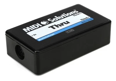Midi Solutions MultiVoltage Thru 1-in 2-out Midi Through Box - Bild 1 von 4