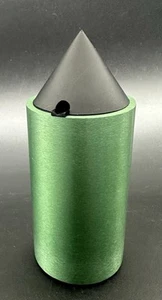David Tisdale Elika Postmoderna Memphis Crema Aluminio Anodizado 1989 Modernista - Imagen 1 de 10