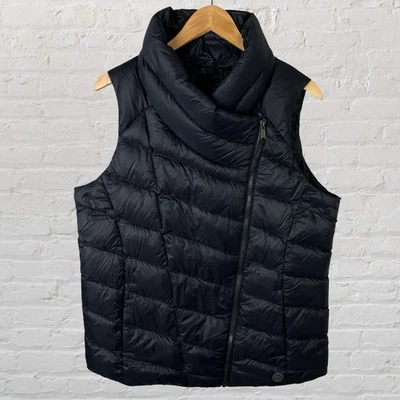 L.L. Bean Boundless Black Down Puffer Vest Full Zip Insulated Women’s Large - Image 1 of 4