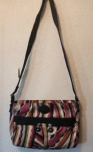 Borsa a tracolla KIPLING Angie Vibrant Mod Geo Print borsa Brightside Monkey - Foto 1 di 21