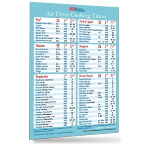 Must-Have Air Fryer Accessories Air Fryer Cooking Times All-In-One Magnet Acc... - Picture 1 of 8