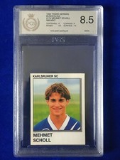 PGS 8.5 Mehmet Scholl 1992 Panini Bundesliga Rookie Sticker