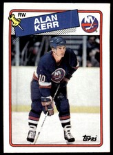 1988-89 Topps Alan Kerr RC New York Islanders #63