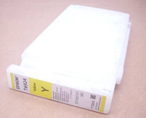 Epson T6924 Tinte yellow SC-T3000 5000 7000 3070 5070 7070 3200 2019 ohne OVP - Picture 1 of 1