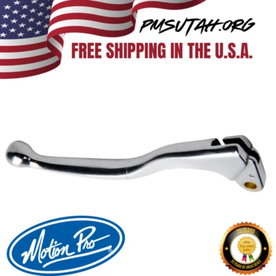 Motion Pro Clutch Lever 1983 1984 1985 1986  1987 Kawasaki KX80 KX 80 Silver LH - Image 1 of 3