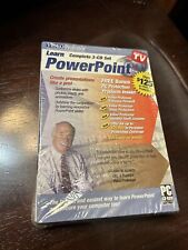 Video Professor Power Point Complete 3 CD Set (PC CD-ROM) Sealed NOS