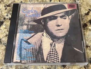 20 EXITOS ORIGINALES DE CARLOS GARDEL CD 6387-2-RL 1987 EMI - Picture 1 of 4