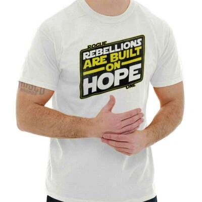 Футболка футболка с круглым вырезом женская или мужская Space Movie Fan Rebellions Are Built On Hope - Изображение 1 из 4