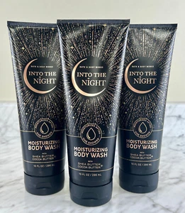 Bath & Body Works Into The Night Moisturizing Body Wash Set of 3 - Picture 1 of 1
