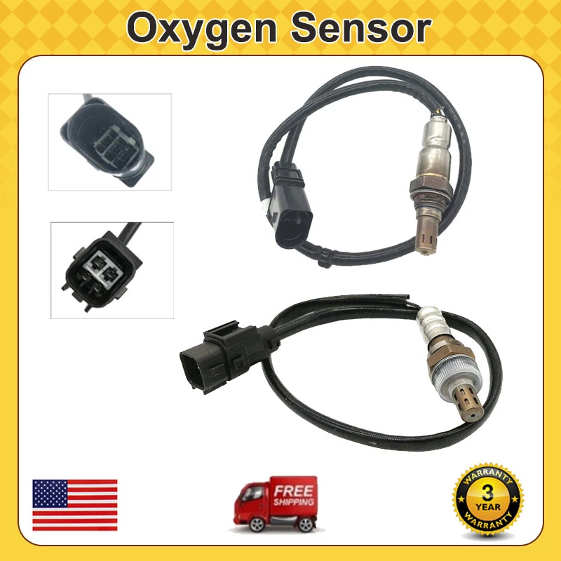 Set Of 2 Oxygen Sensor Upstream+Down For 2013 2014 Hyundai Genesis Coupe 2.0L L4 Foto 1 de 4