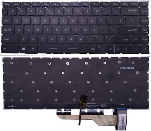US BACKLIT KEYBOARD FOR MSI Stealth 15M GS66 Stealth GP66 VECTOR GE66 RAIDER - Picture 1 of 3