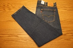 NWT MEN'S LEVI JEANS 502 Size 40 x 30 Taper Below Waist Flex Eco Performance - Picture 1 of 2