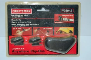 Craftsman 93942 Magnetic Clip on L.E.D. Lights with Case - Picture 1 of 2