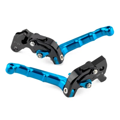 Palancas de freno y embrague retro plegables para YAMAHA XV 125 250 400 500 530 750 VIRAGO Foto 1 de 4