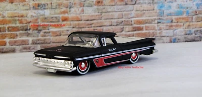 59 1959 Chevy El Camino Lowrider Style Resto Mod Hot Rod Wheels 1/64 Scale G - Image 1 of 4