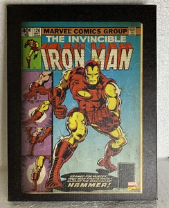 Marvel Comics The Invincible Iron Man #126 canvas wall art 6.5" x 8.5” - Picture 1 of 7