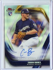 Topps - Finest Autograph - Corbin Burnes