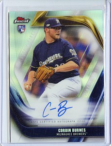 Topps - Finest Autograph - Corbin Burnes
