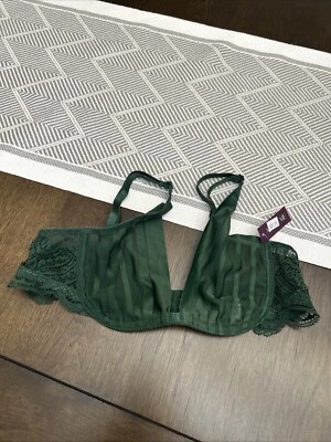 Sujetador completo con aros Adore Me talla 34A verde Foto 1 de 2