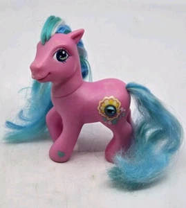 My Little Pony G3 Sapphire Shores Jewel Pony 2003 Gem Shell Cutie Mark - Foto 1 di 7