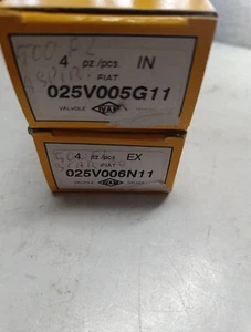 2x Einlassventil + 2x Auslassventile für Fiat 500 N - D - F - L - Bild 1 von 3