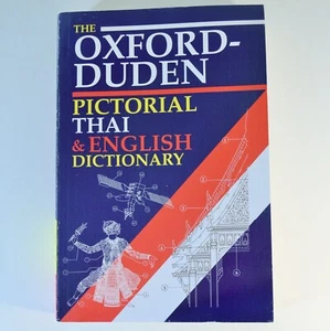 The Oxford-Duden Pictorial Thai & English Dictionary by Oxford University Press - Picture 1 of 4