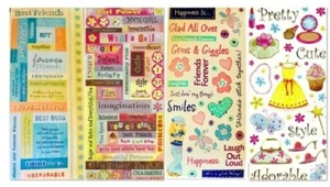 **RARAS** PEGATINAS DE LIBRO DE RECORTES CON TEMA Sandylion para niña/mejor amigo - tú eliges el diseño - Imagen 1 de 9