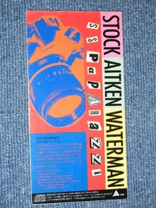 STOCK AITKEN WATERMAN Japan 1988 Tall 3" CD Single S.S.PAPARAZZI - Imagen 1 de 5