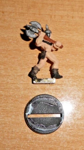 Games Workshop: Citadel: Barbarian W/ WARAXE WARHAMMER CONAN METAL 1985 - Picture 1 of 2