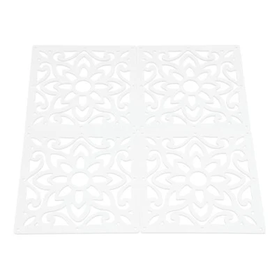 24 PIEZAS Pantallas Divisorras de Habitación Colgante Flor Talla Patrón Paneles Hogar Oficina Foto 1 de 4