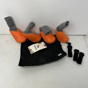 Dog Boots XL Orange Gray – Missing Strap – New Open Box (NOB) - Picture 1 of 7