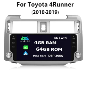 For Toyota 4Runner 2010-2019 Android 12 Carplay Car Stereo Radio GPS Navi 4+64GB - Picture 1 of 10