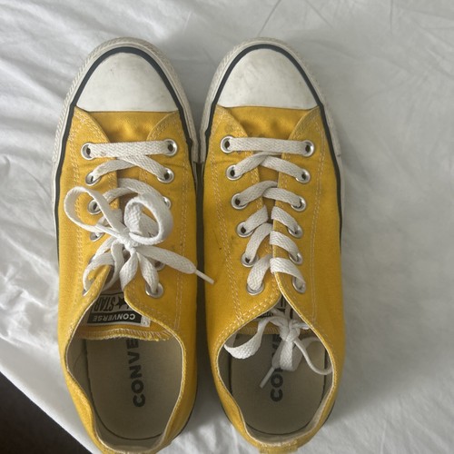 converse allstar giallo top basso